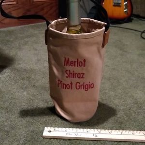Wine tote (wine not included)